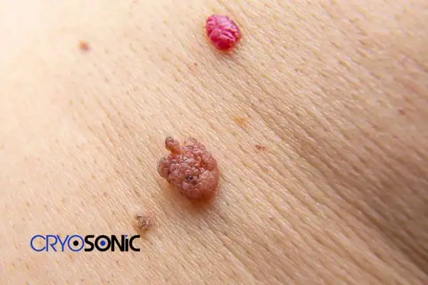 Image of a cherry angioma removal Plymouth Plymouth